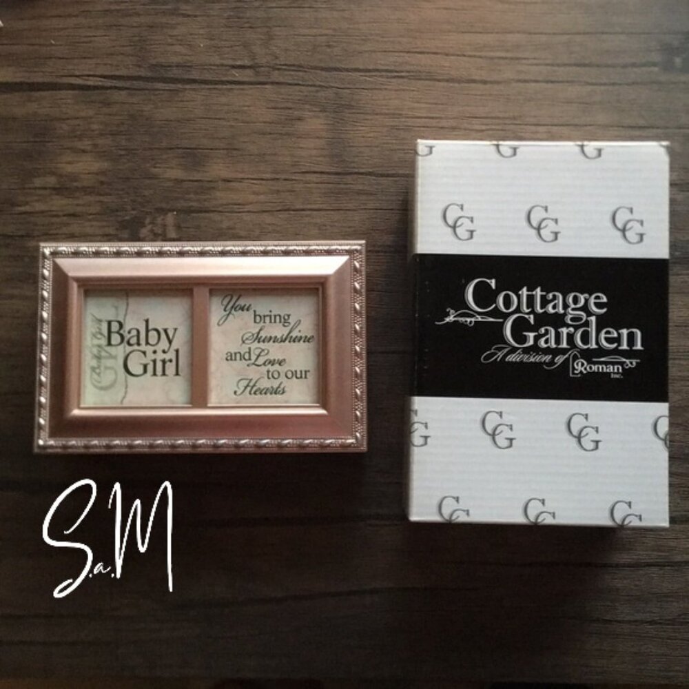 NEW Jewelry / Music Box in a Champagne Pink